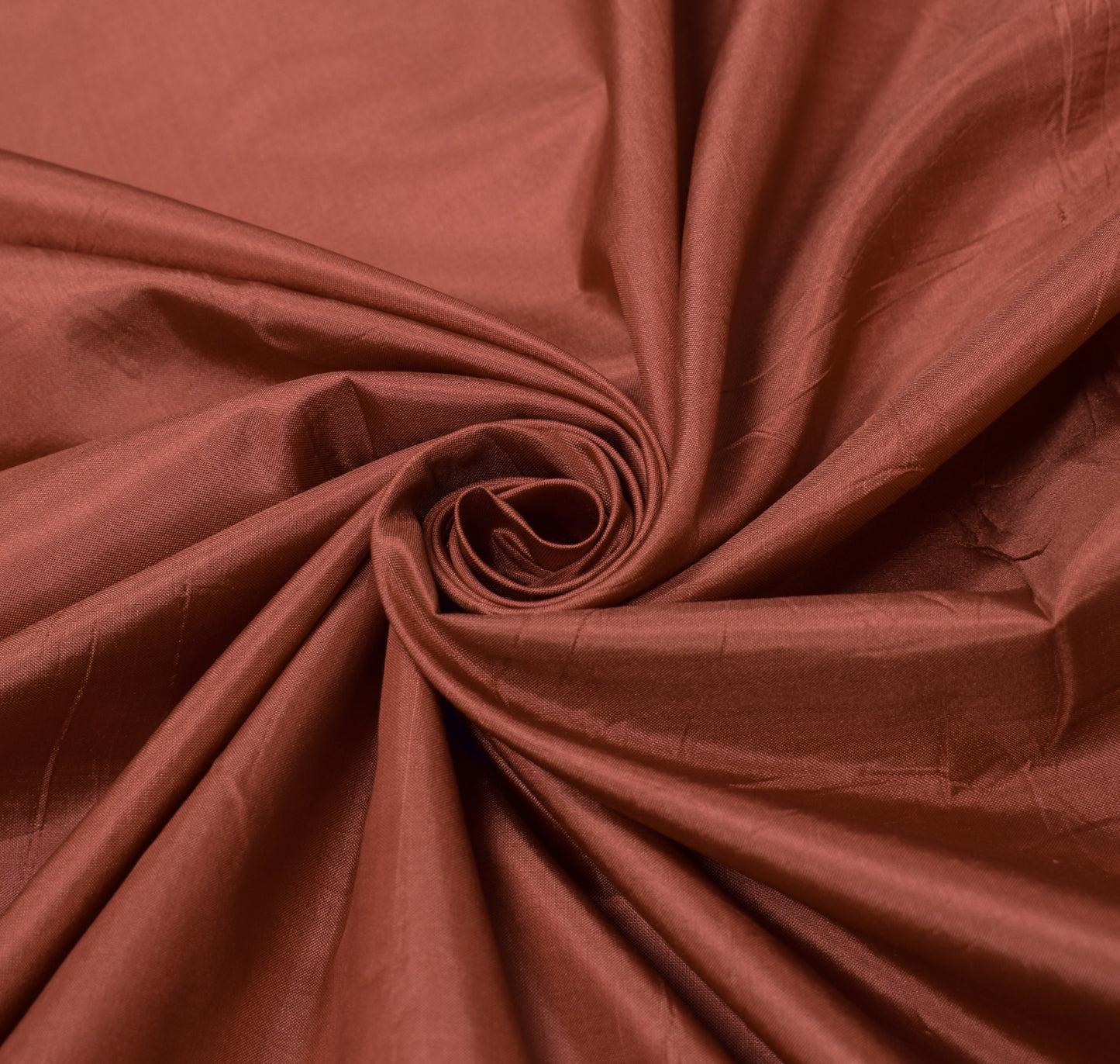 Sushila Vintage Brown Plain Saree Banarasi Woven Border Pallu Pure Silk Sari