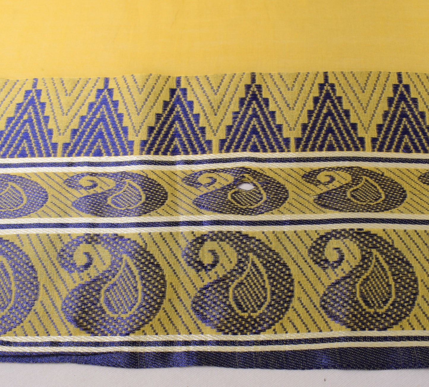 Sushila Vintage Bengal Pure Cotton Scrap Saree All Over Woven Soft Sari Fabric
