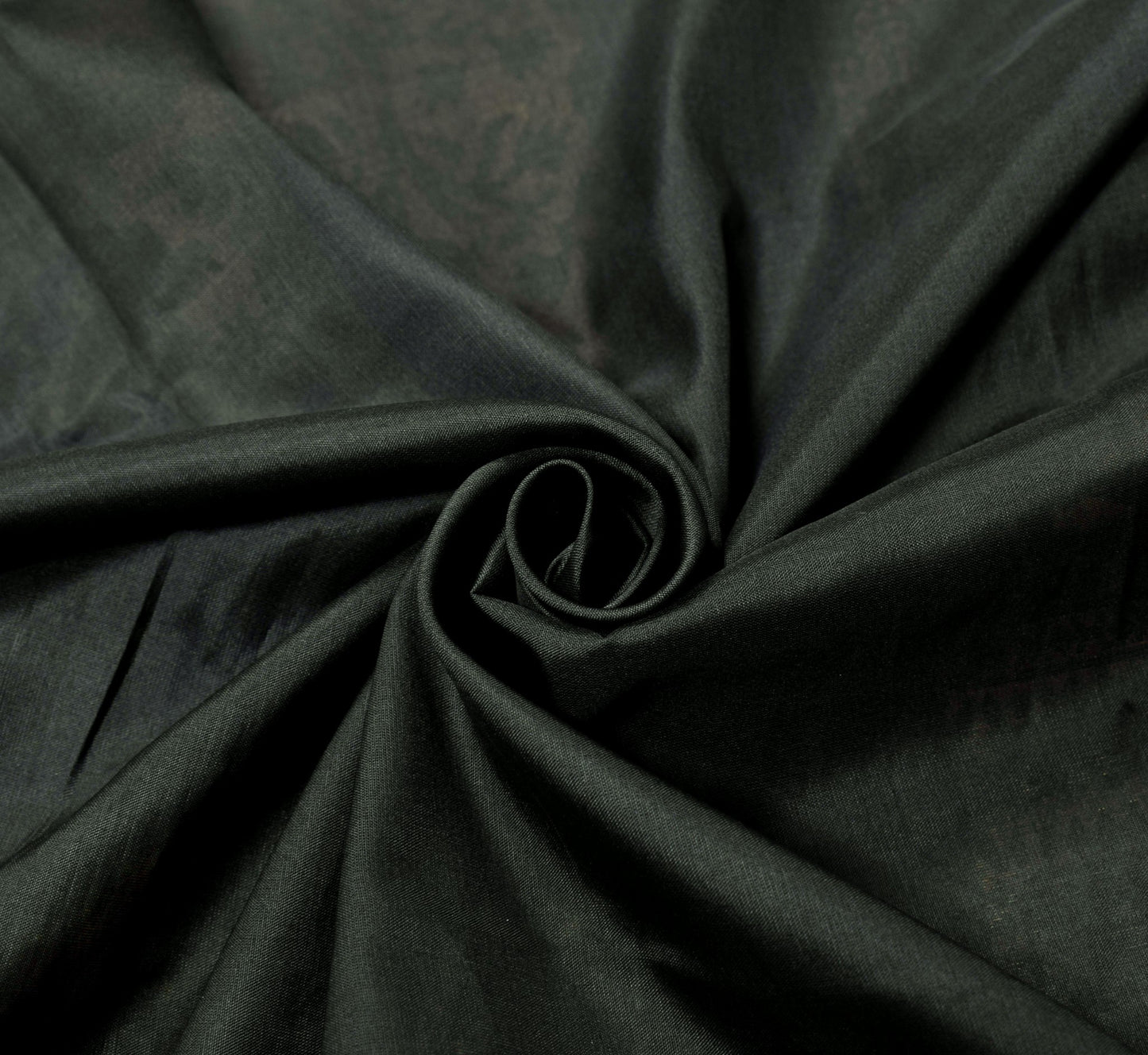 Sushila Vintage Black figure Sari Pure Mulberry Silk Baluchari Handloom Saree