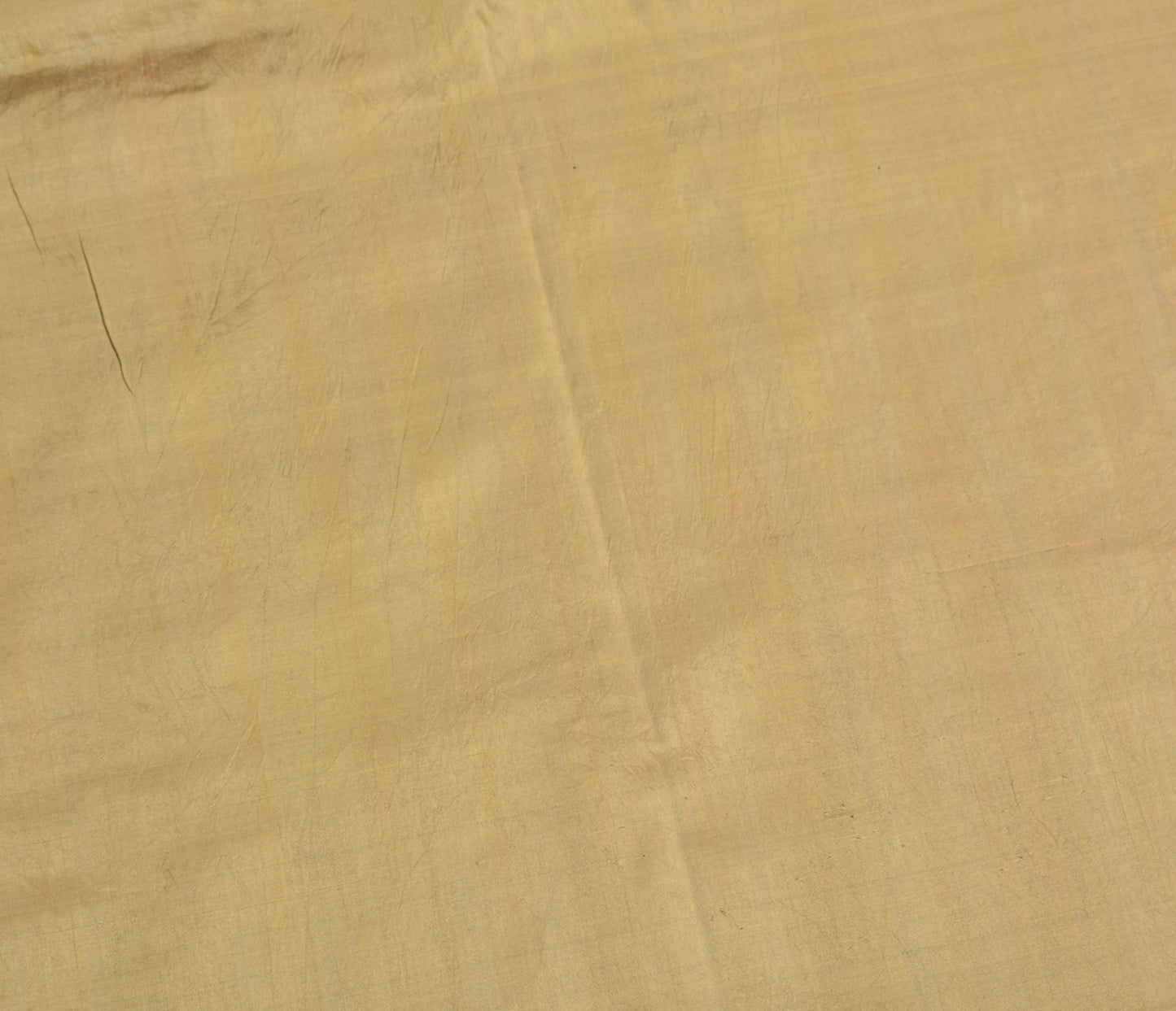 Sushila Vintage Hand Woven Ikat Patola Saree Pure Silk Brown Sari Craft Fabric