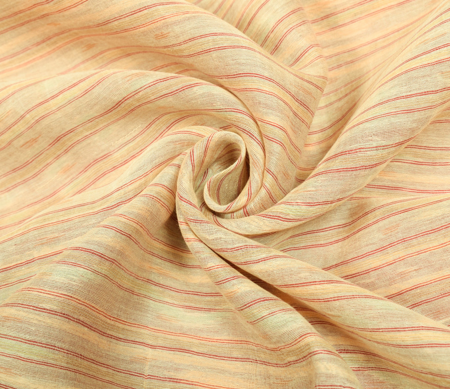 Sushila Vintage Cream Saree Pure Cotton Silk Hand Woven Ikat Patola Sari Fabric