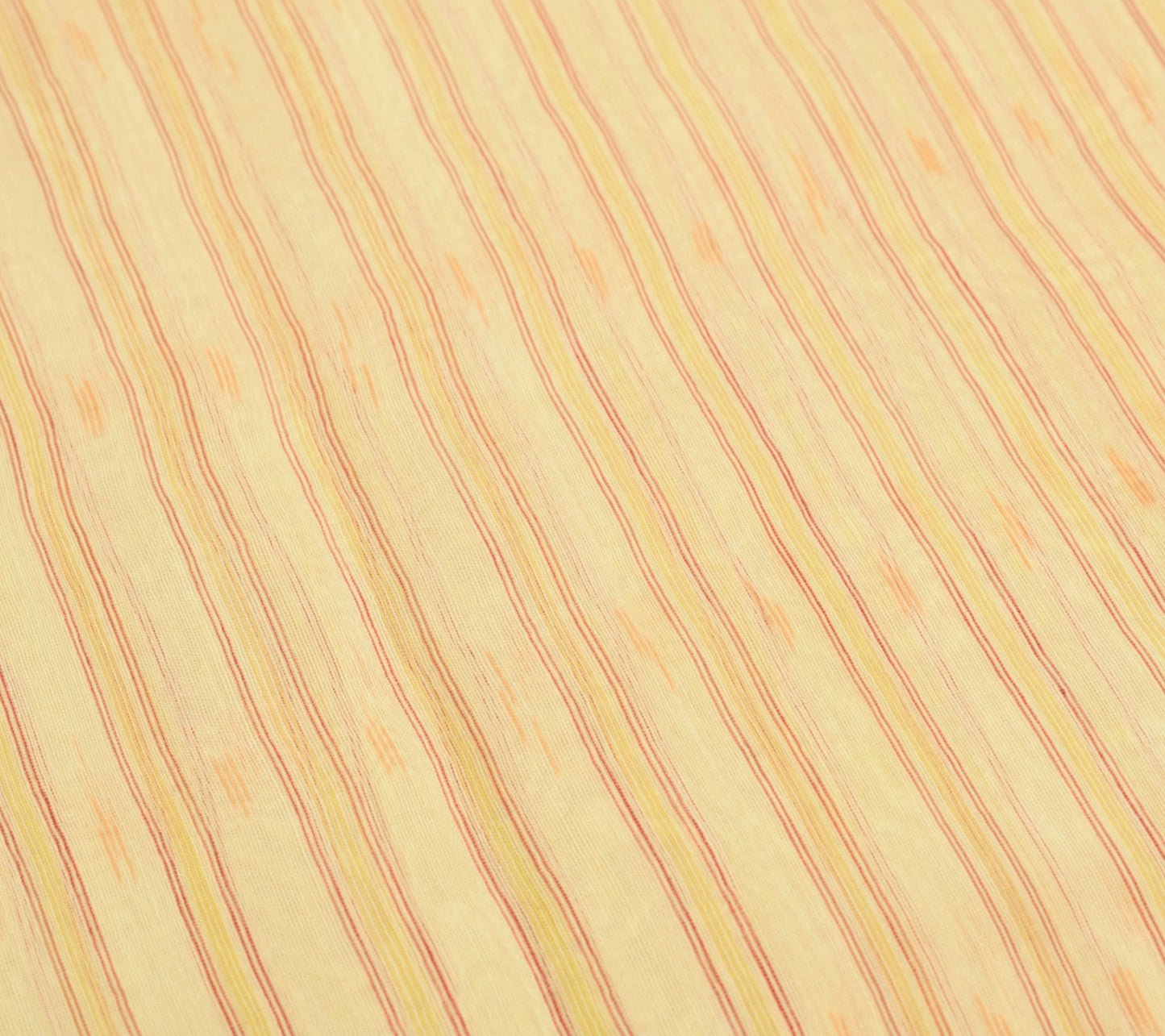 Sushila Vintage Cream Saree Pure Cotton Silk Hand Woven Ikat Patola Sari Fabric