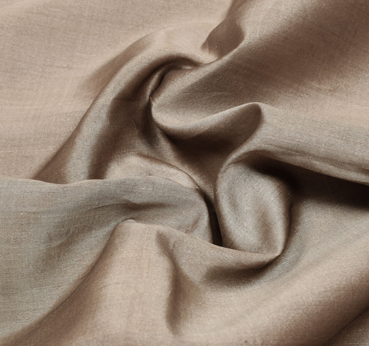 Sushila Vintage Mauve Saree with Brown Border Pallu Pure Silk Sari Craft Fabric