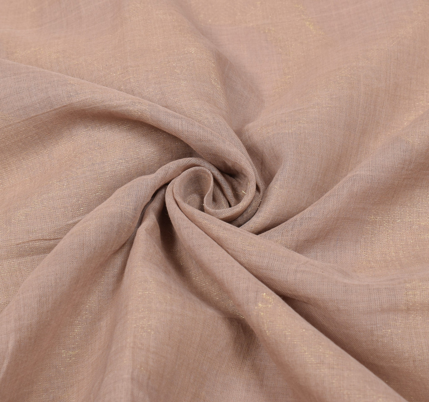 Sushila Vintage Floral Saree Zari Brocade Broad Border Pure Cotton Sari Fabric