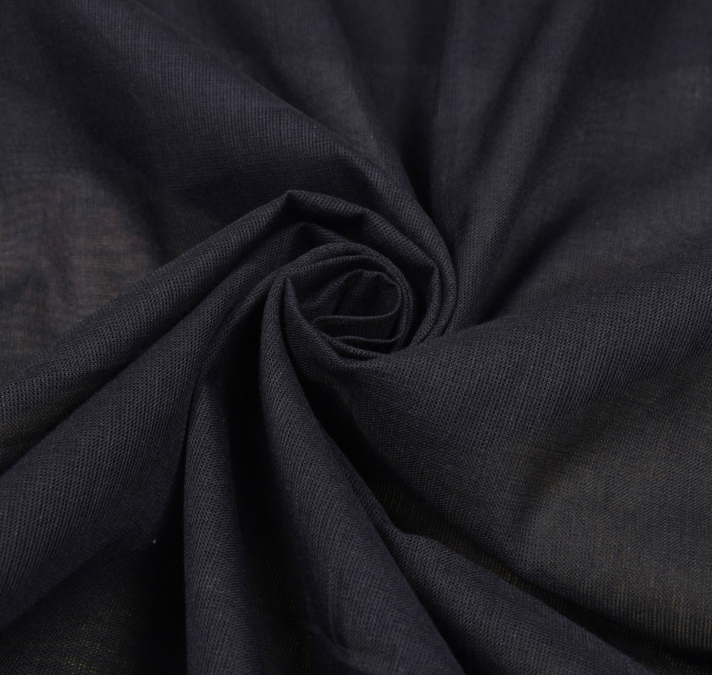 Sushila Vintage Black Woven Saree with Stripes Pallu Pure Cotton BRANDED Sari