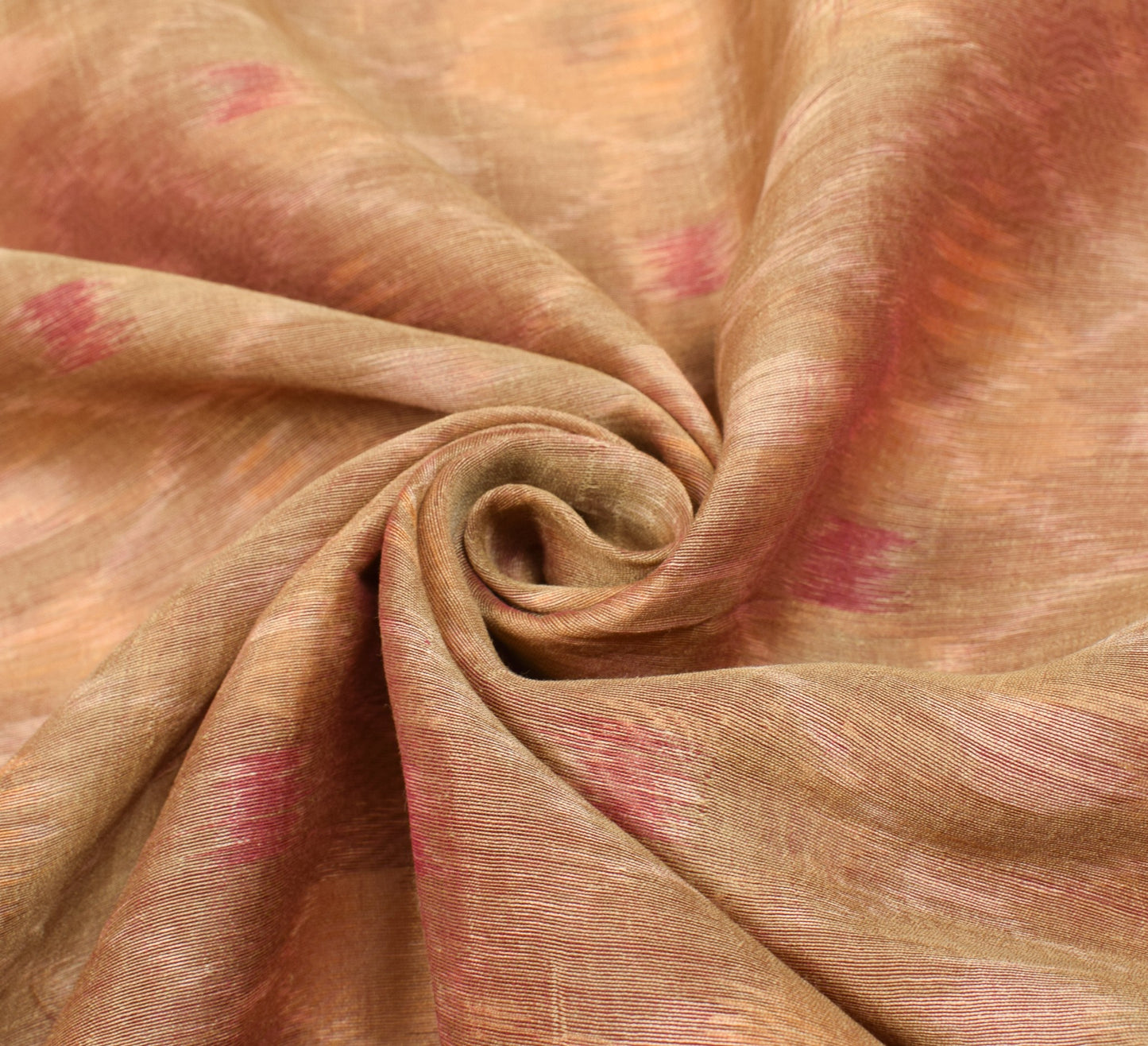 Sushila Vintage Pochampally Ikat Saree Pure Cotton Silk Zari Border Woven Sari