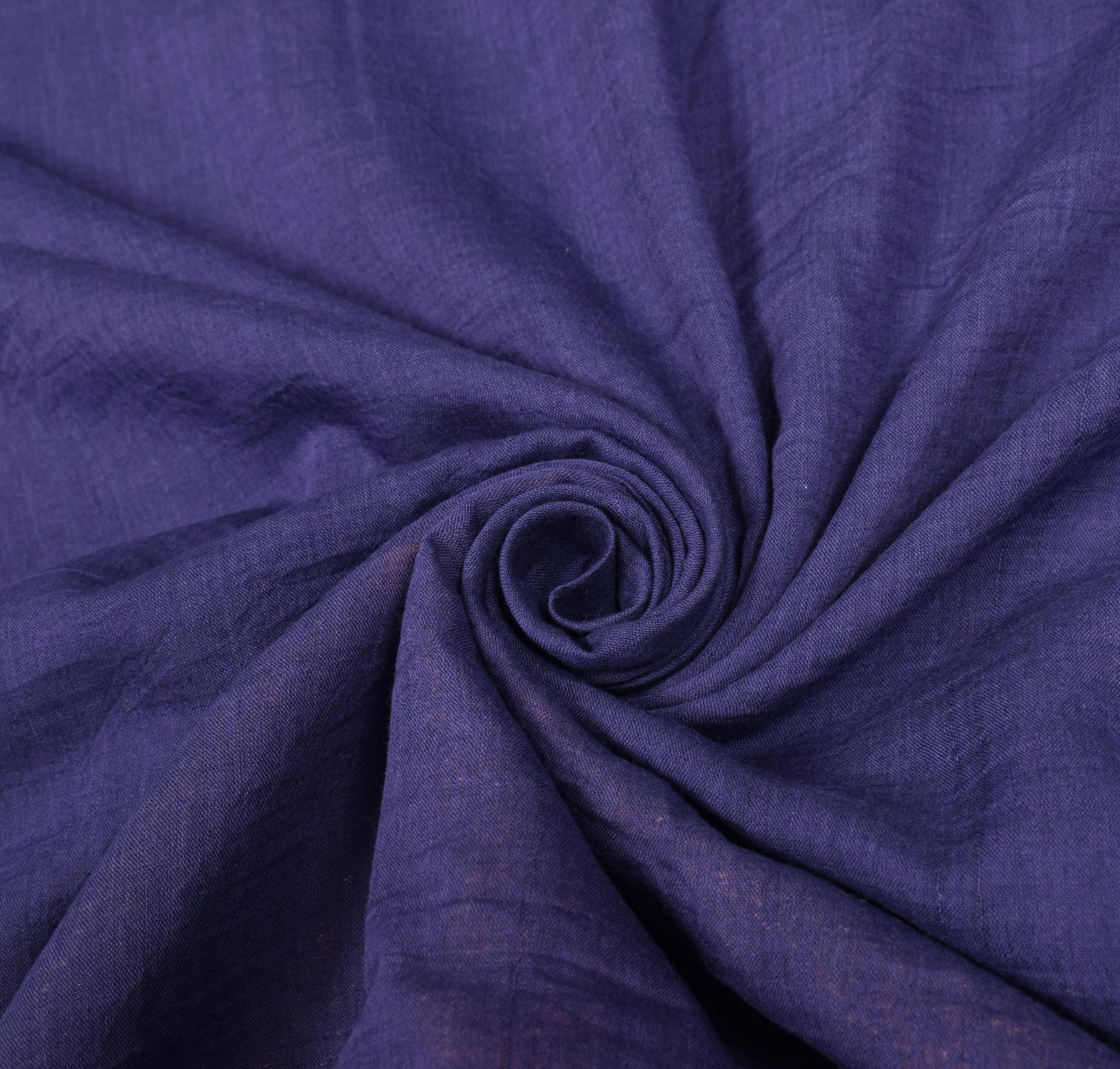 Sushila Vintage Blue Pure Cotton Saree Stripes Zari Border Pallu Woven Sari