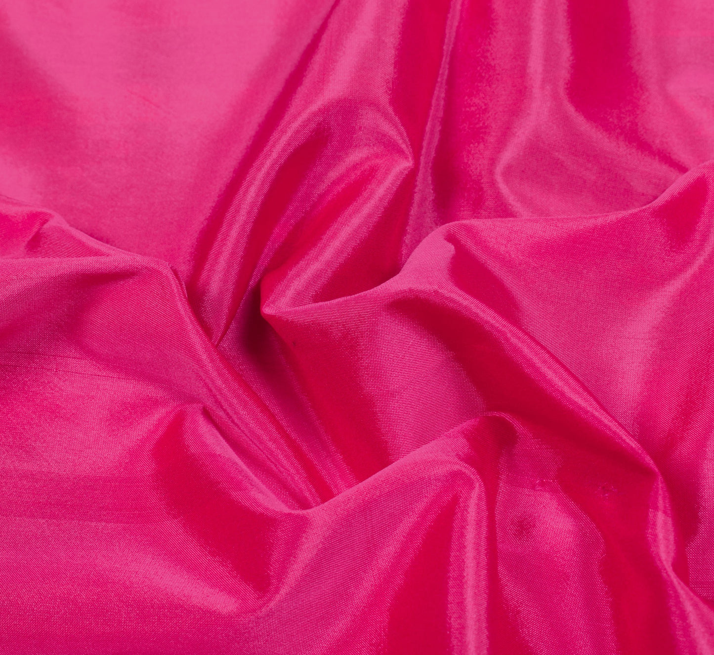 Sushila Vintage Magenta Saree Paisley Pure Cotton Silk Zari Woven Sari Fabric