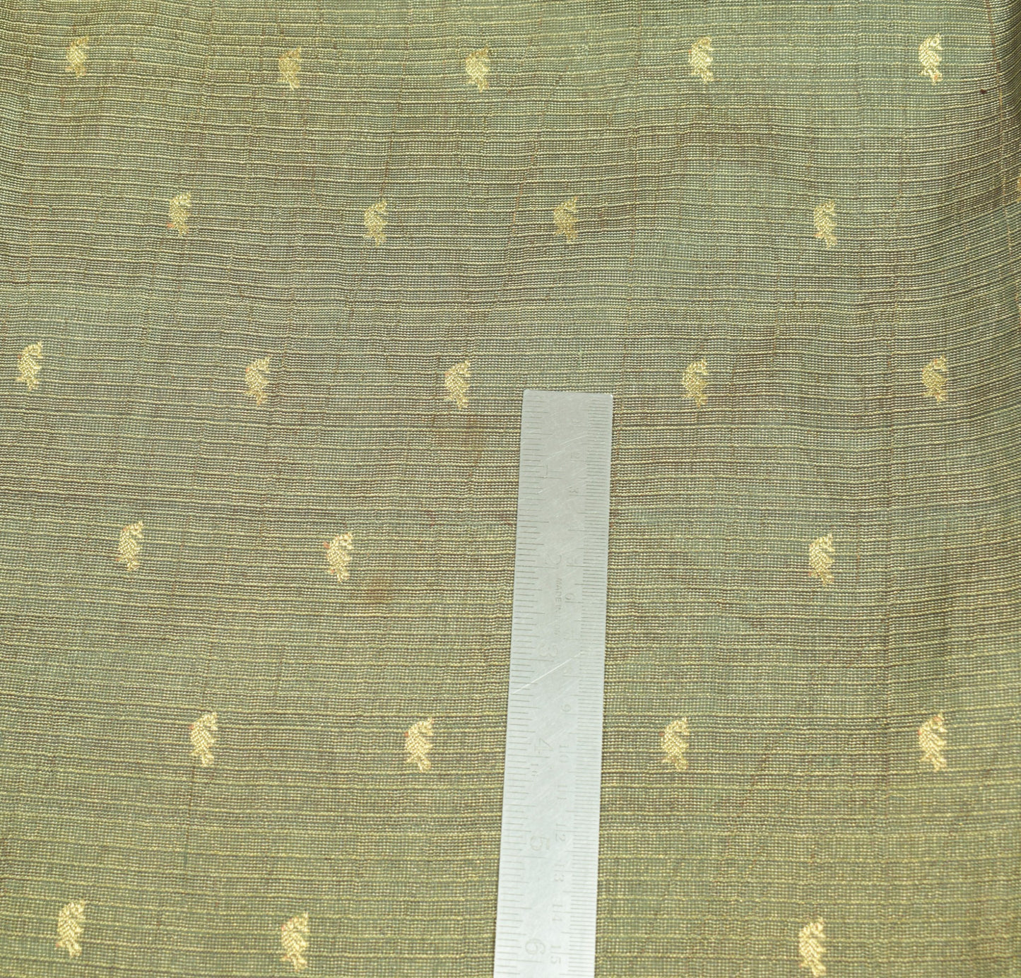 Sushila Vintage Black Sari Zari Woven Kanjivaram Saree Pure Tissue Silk Fabric