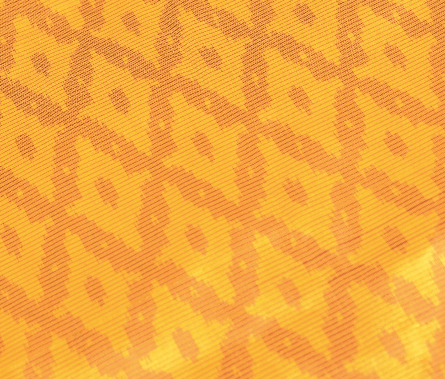 Sushila Vintage Pure Silk Saree Handwoven Ikat Patola Sari Yellow Maroon Fabric