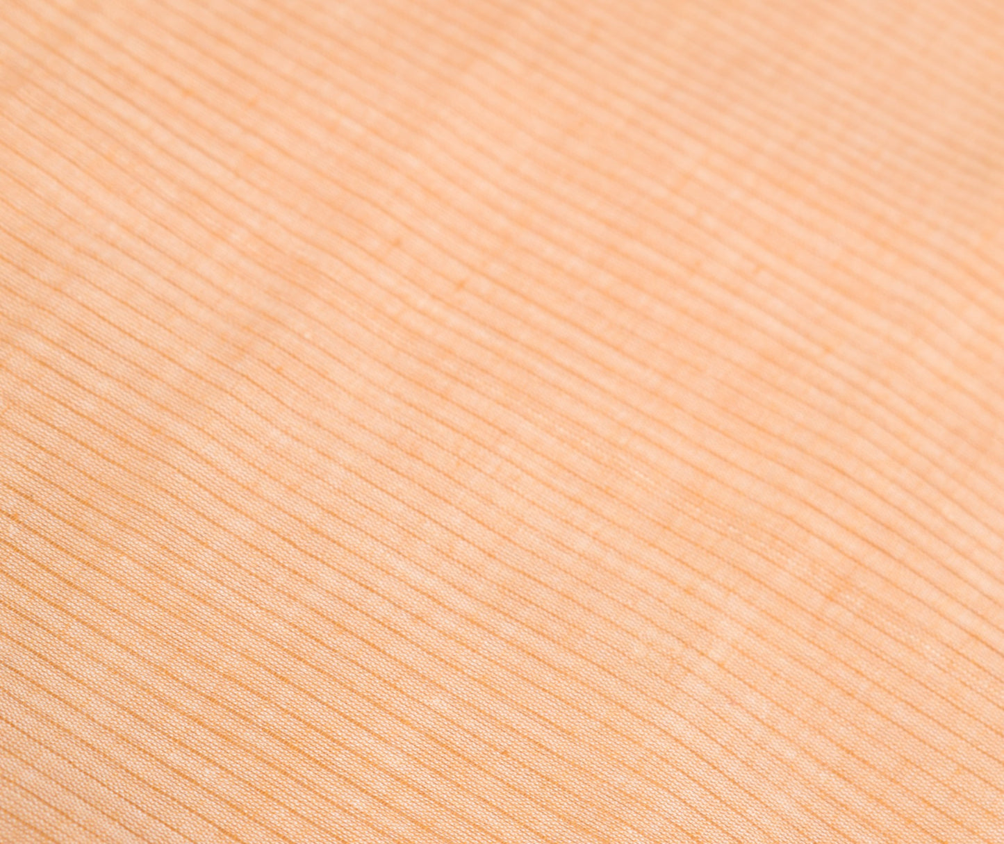 Sushila Vintage Peach Saree Art Cotton Stripes Woven 6 Yard Sari Craft Fabric