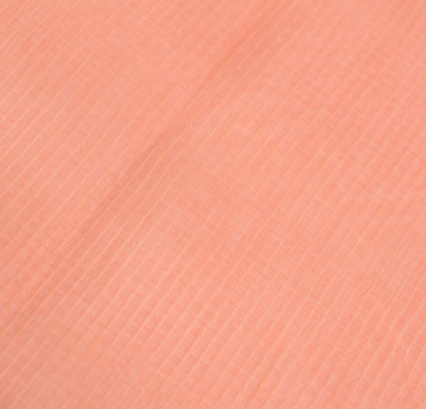 Sushila Vintage Peach Saree Pure Silk Stripes Woven Zari Border Sari CraftFabric
