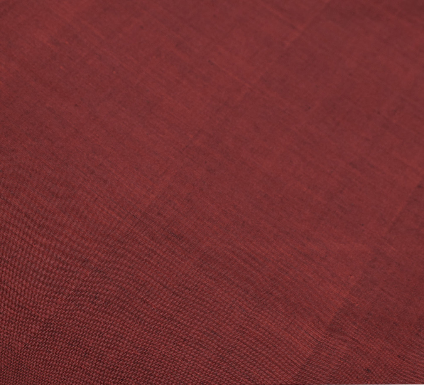 Sushila Vintage Chettinad Maroon Saree Handloom Cotton Peacock 6 YD Sari Fabric