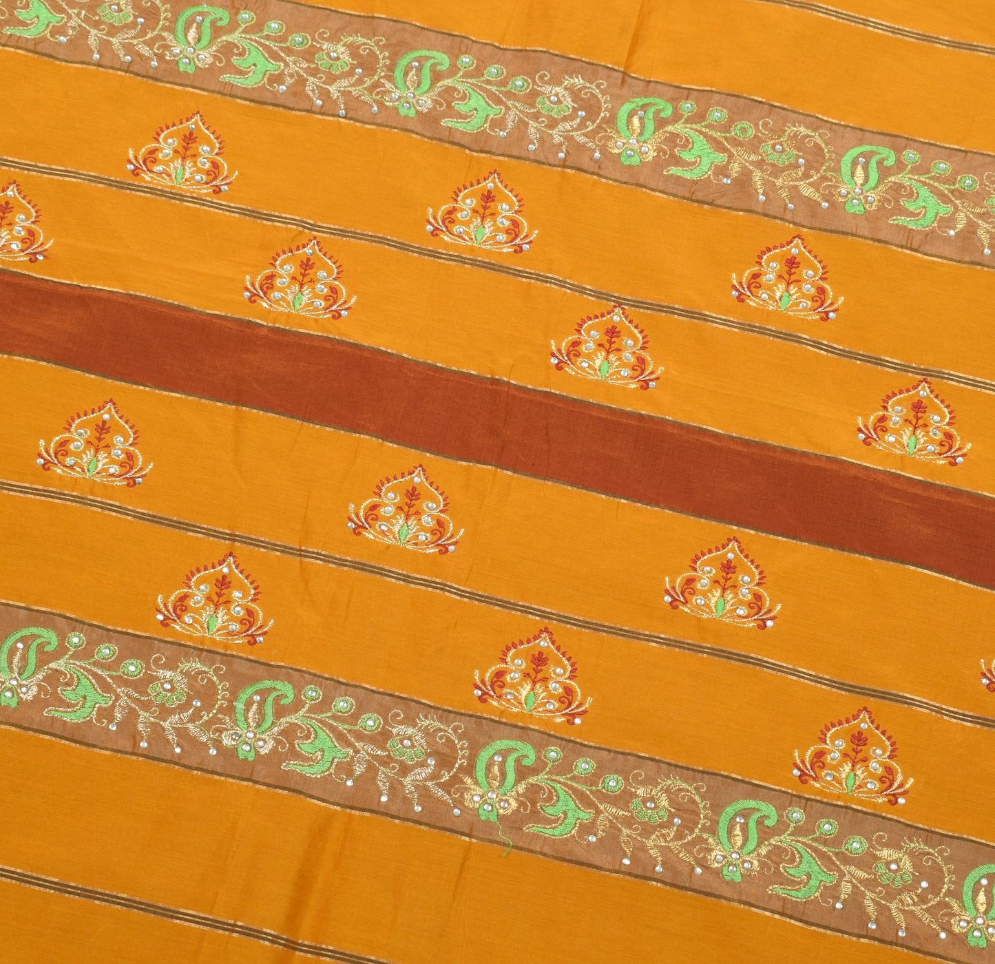 Sushila Vintage Ilkal Handloom Saree Pure Silk Kasuti Embroidery from Karnataka