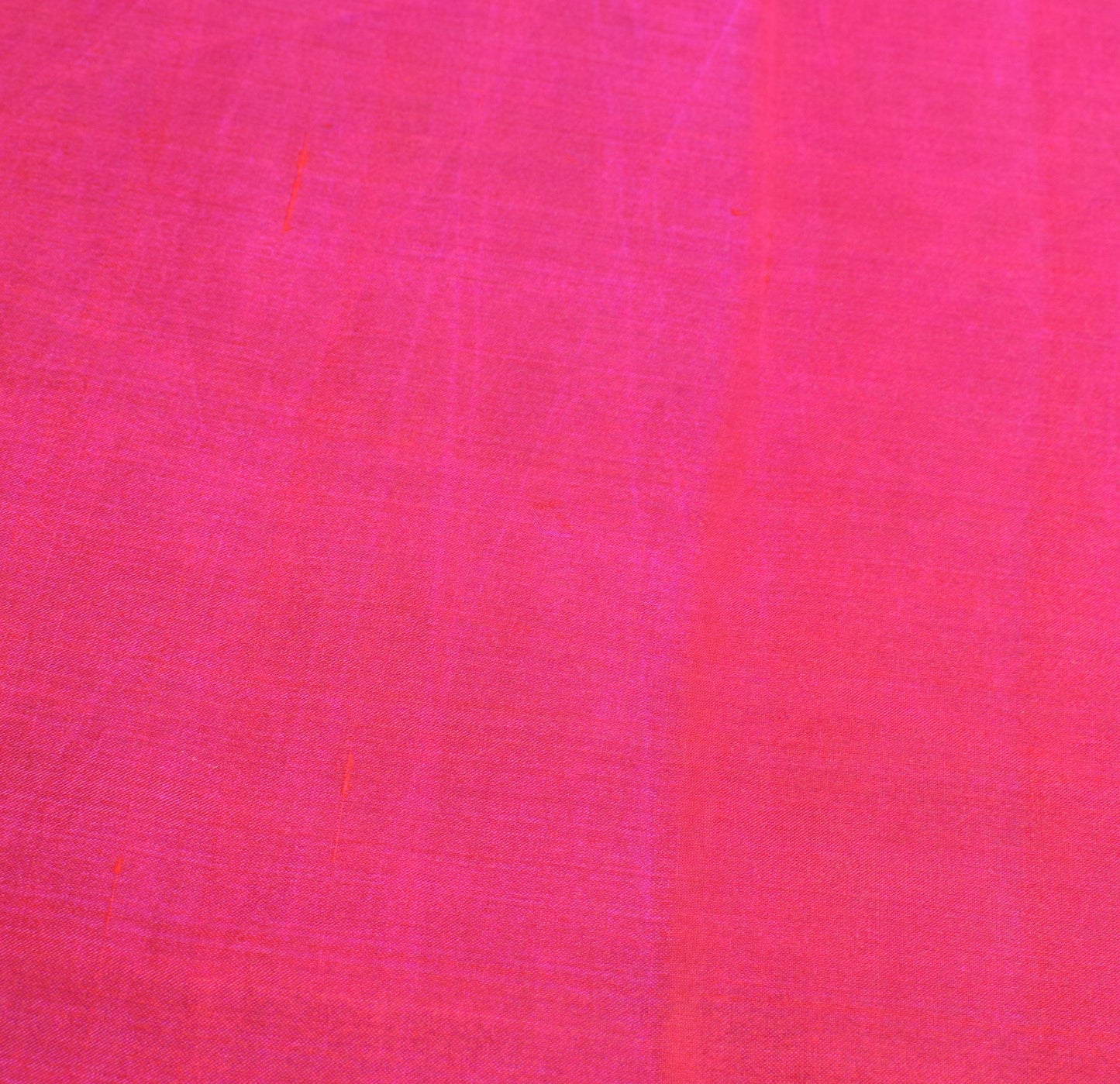 Sushila Vintage Magenta Narayanpet Saree 6Yard Handloom Silk Sari Contrast Pallu