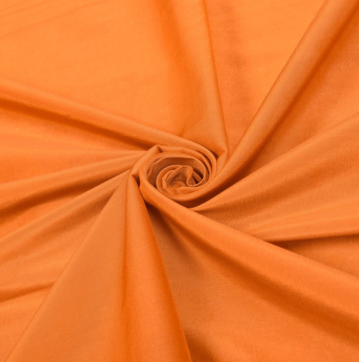 Sushila Vintage Orange Banarasi Pure Silk Saree Gold Zari Woven Sari 5Yd Fabric