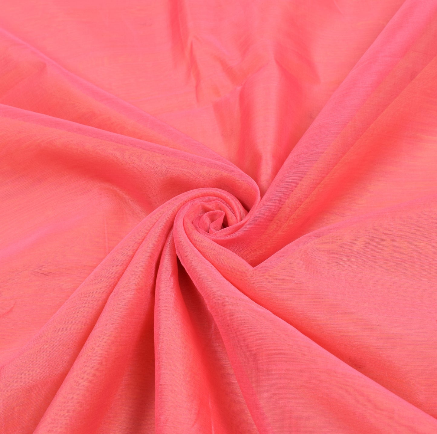 Sushila Vintage Banarsi Brocade Saree Pure Cotton Silk Orange Pink Sari Fabric