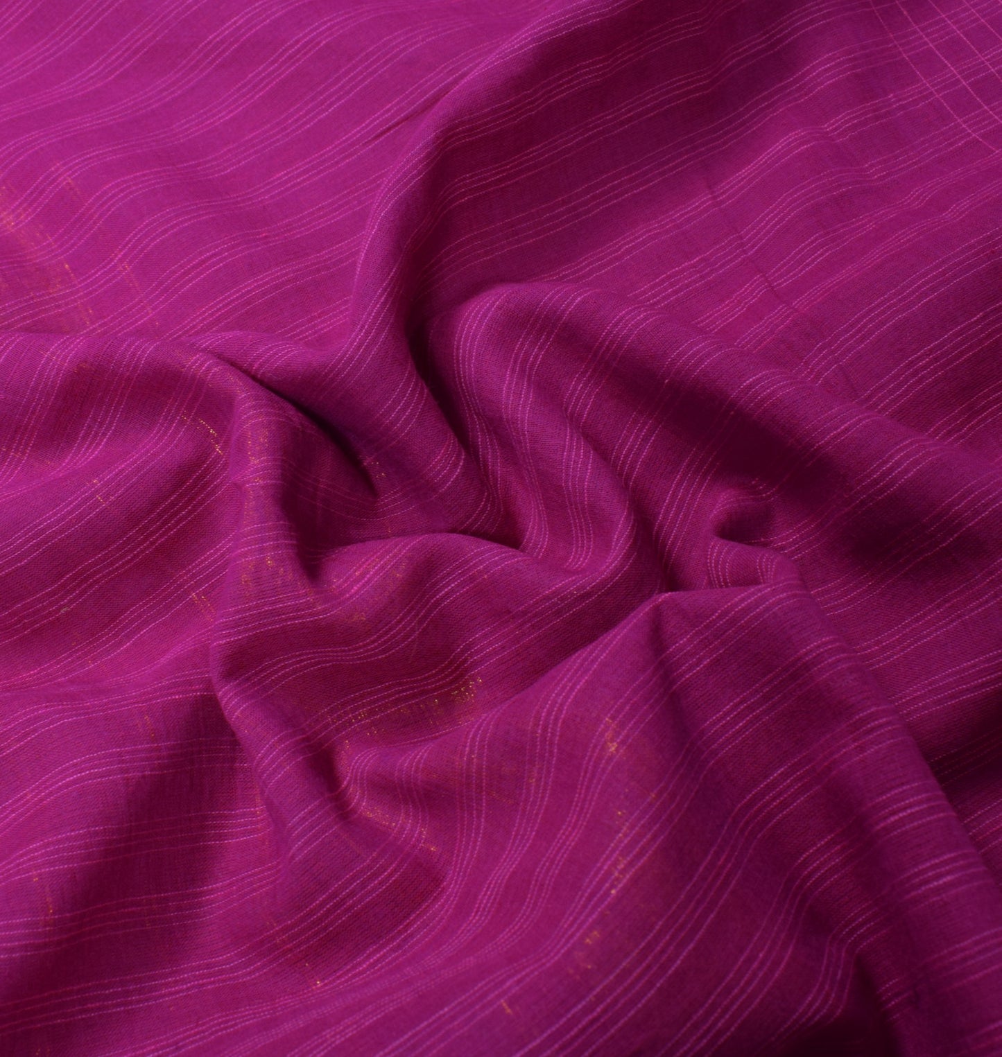 Sushila Vintage Pure Handloom Cotton Saree Checks Woven Zari Brocade Sari Fabric