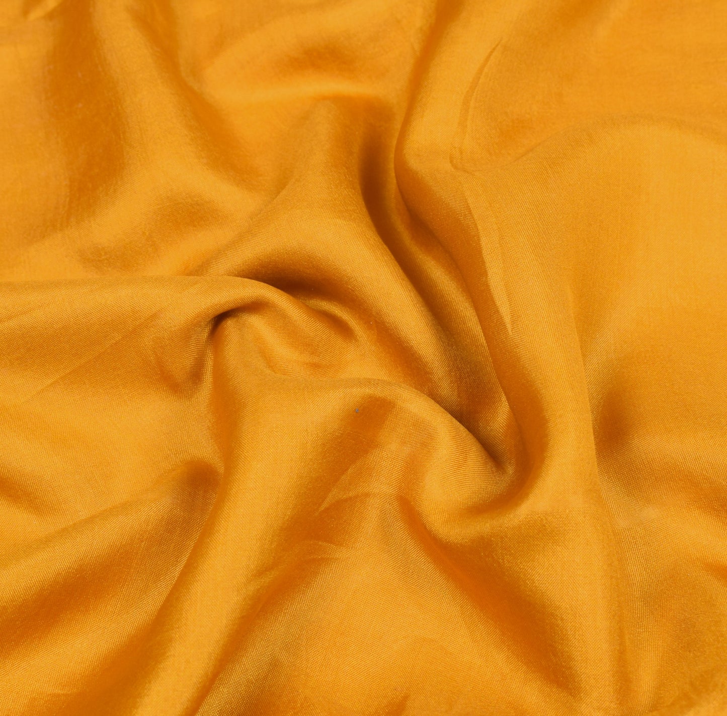 Sushila Vintage Golden Yellow Saree Pure Silk Resham Woven Soft 5YD Sari Fabric