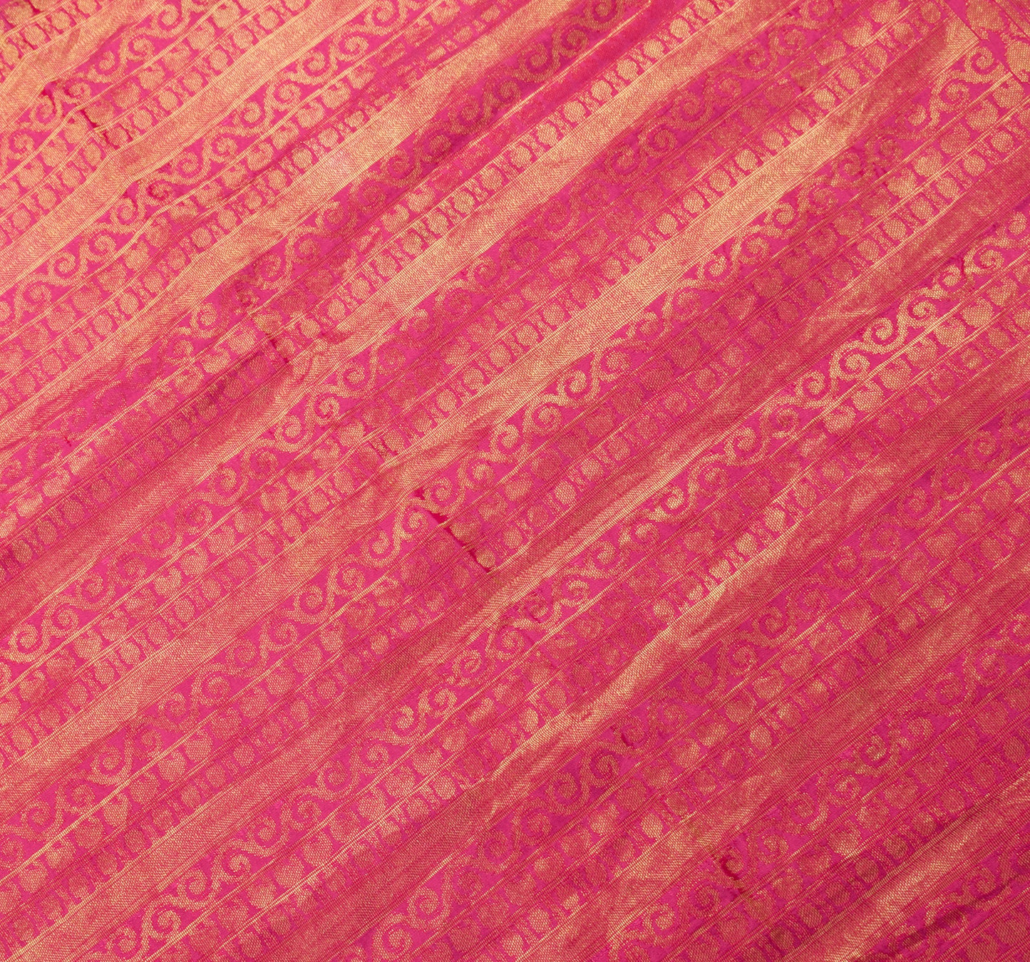 Sushila Vintage Magenta HEAVY Saree Floral Woven Base Skirt Border Soft Sari