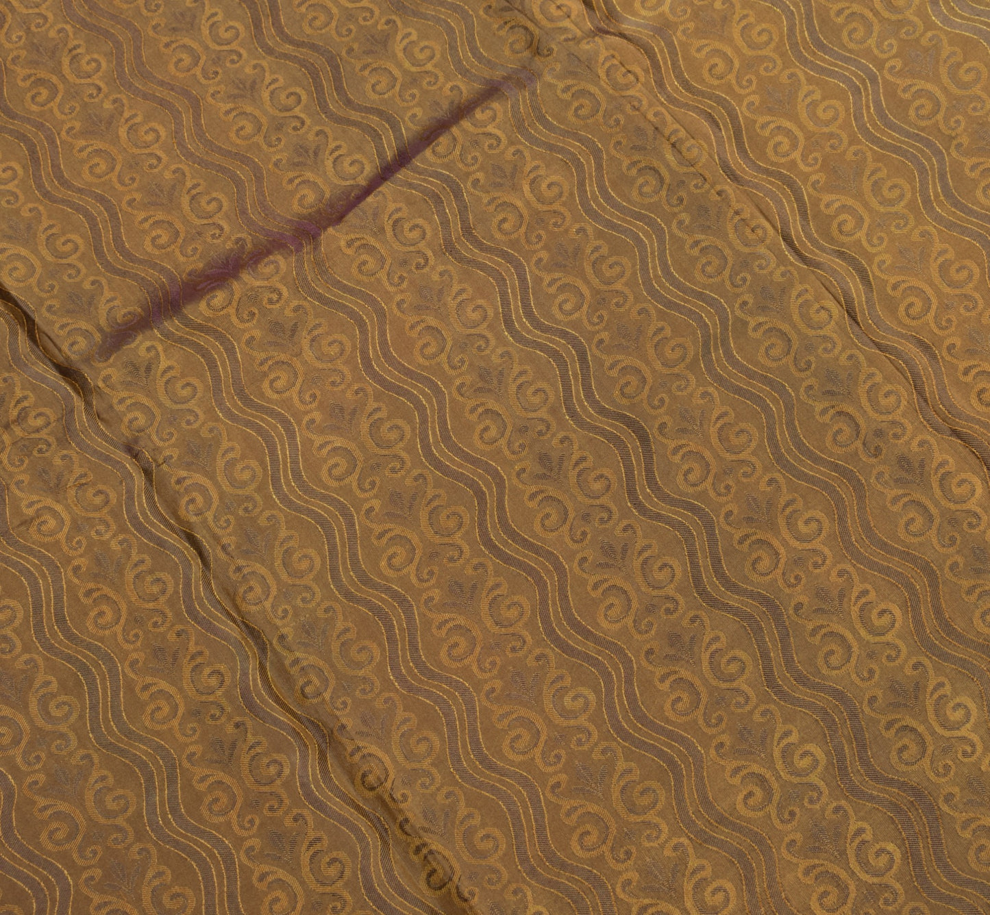 Sushila Vintage Pure Kanchipuram Silk Saree Pure Silk Purple Zari Sari Fabric