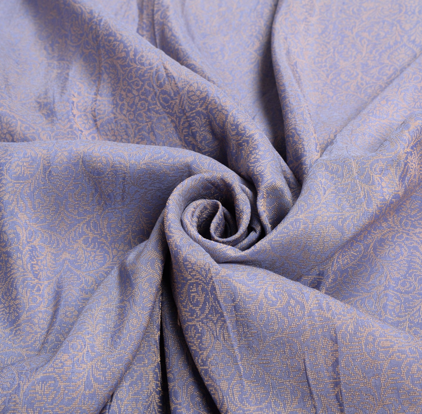 Sushila Vintage Lavender Banarasi Pure Silk Saree Hand Woven HEAVY Sari Fabric