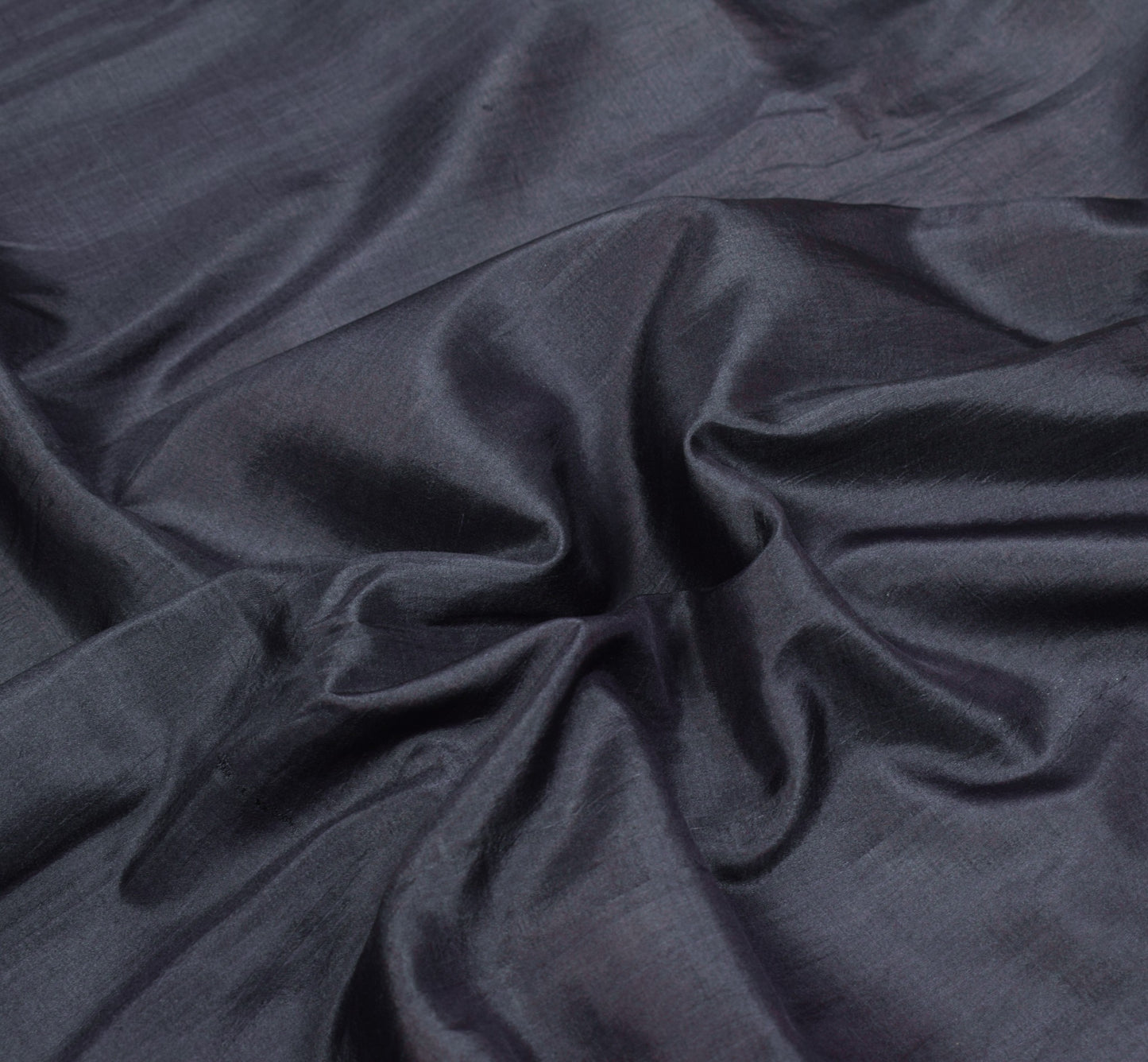 Sushila Vintage Navy Blue Pure Banarasi Silk Saree Brocade Border Pallu 5YD Sari
