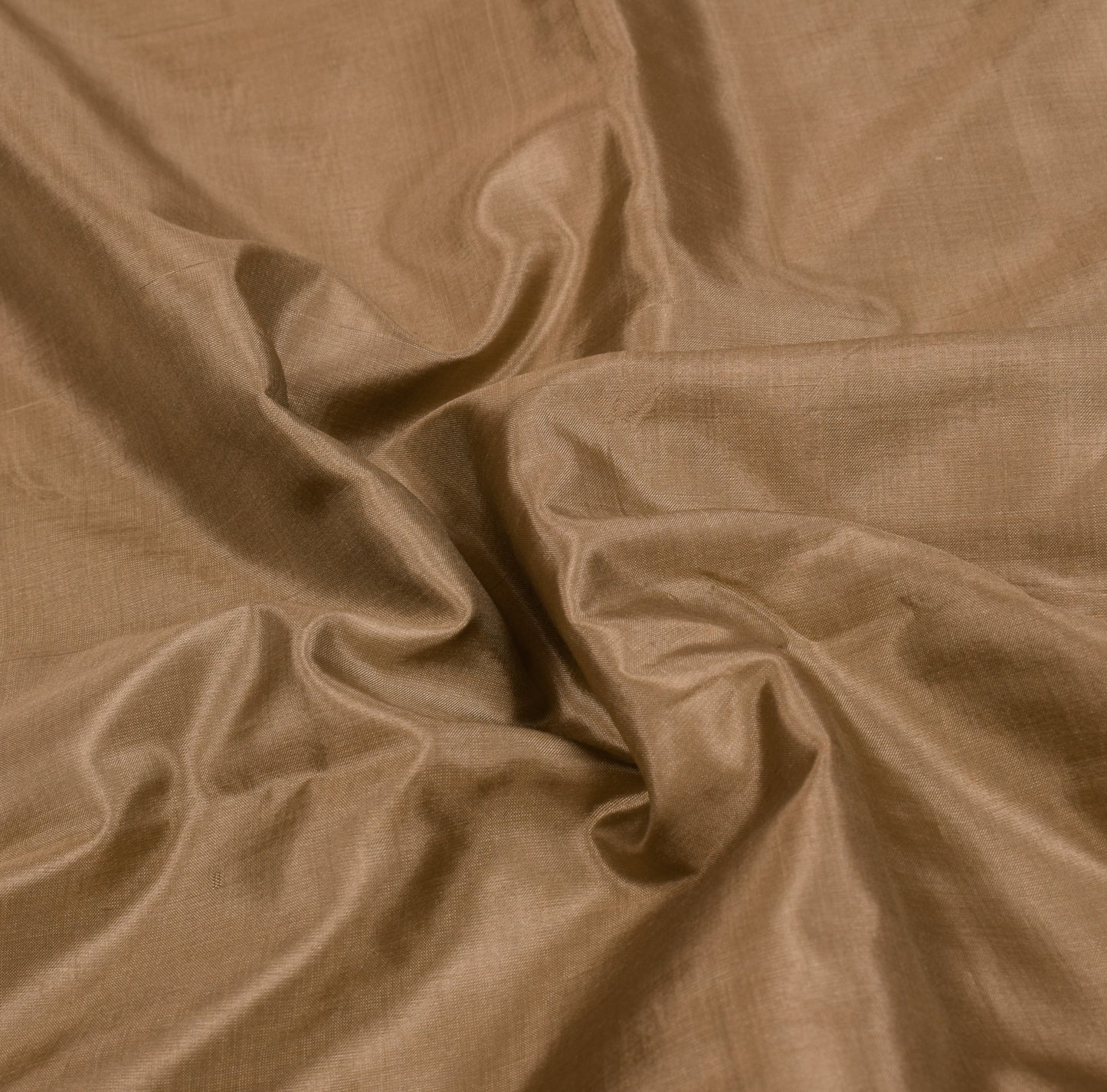 Sushila Vintage Pure Banarasi Silk Saree Brown Base Contrast Woven Sari Fabric