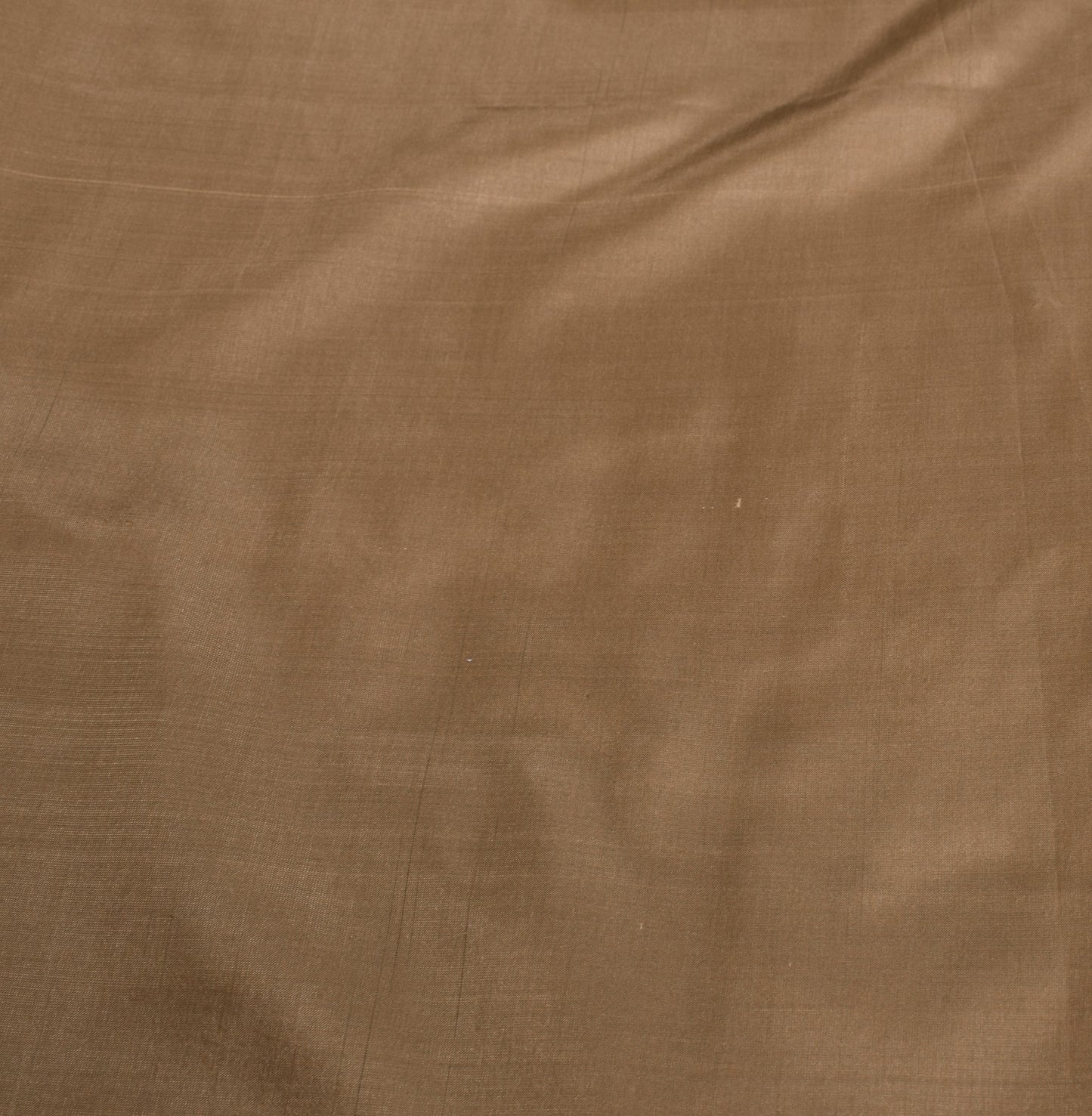 Sushila Vintage Pure Banarasi Silk Saree Brown Base Contrast Woven Sari Fabric