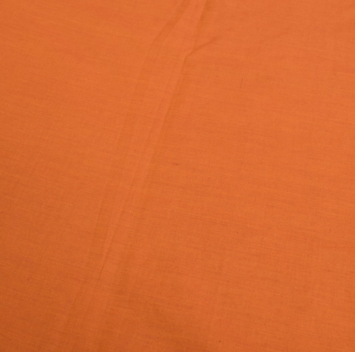 Sushila Vintage Pure Cotton Silk Saree Rust Green Handwoven 6Yd Sari Craft Fabri