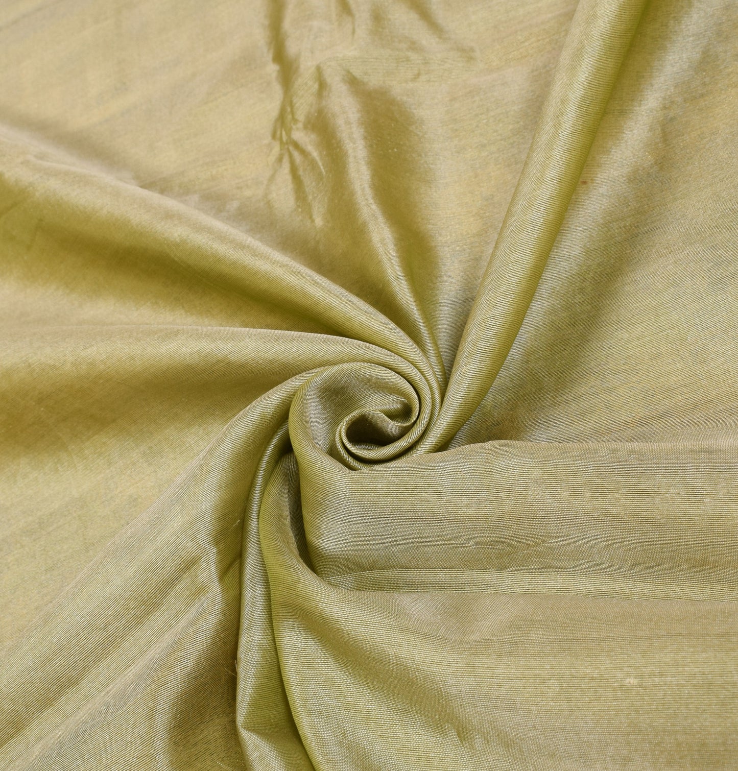 Sushila Vintage Green Pure Silk Saree Woven Beige Border Pallu Sari Craft Fabric