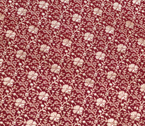 Sushila Vintage Heavy Saree Pure Satin Silk Banarasi Brocade Maroon Sari Fabric