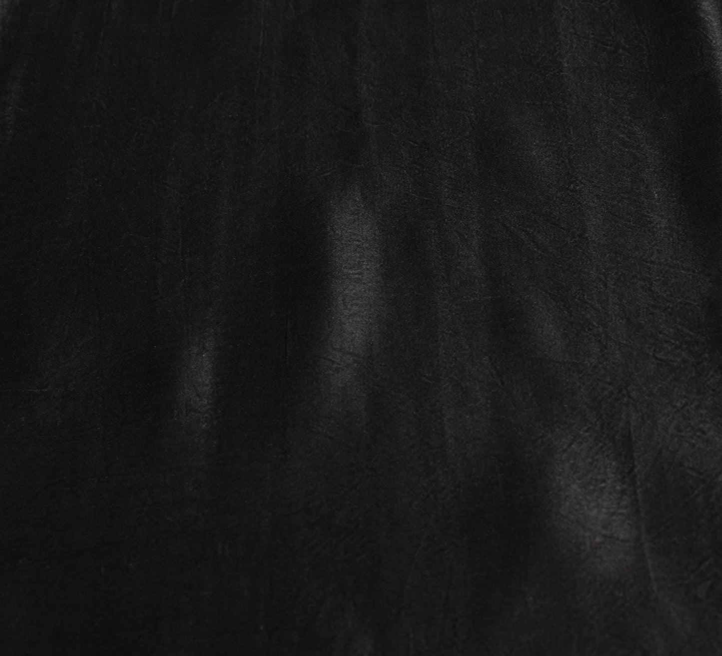 Sushila Vintage Heavy Black Saree 100%Pure Satin Silk Banarasi Woven Sari Fabric