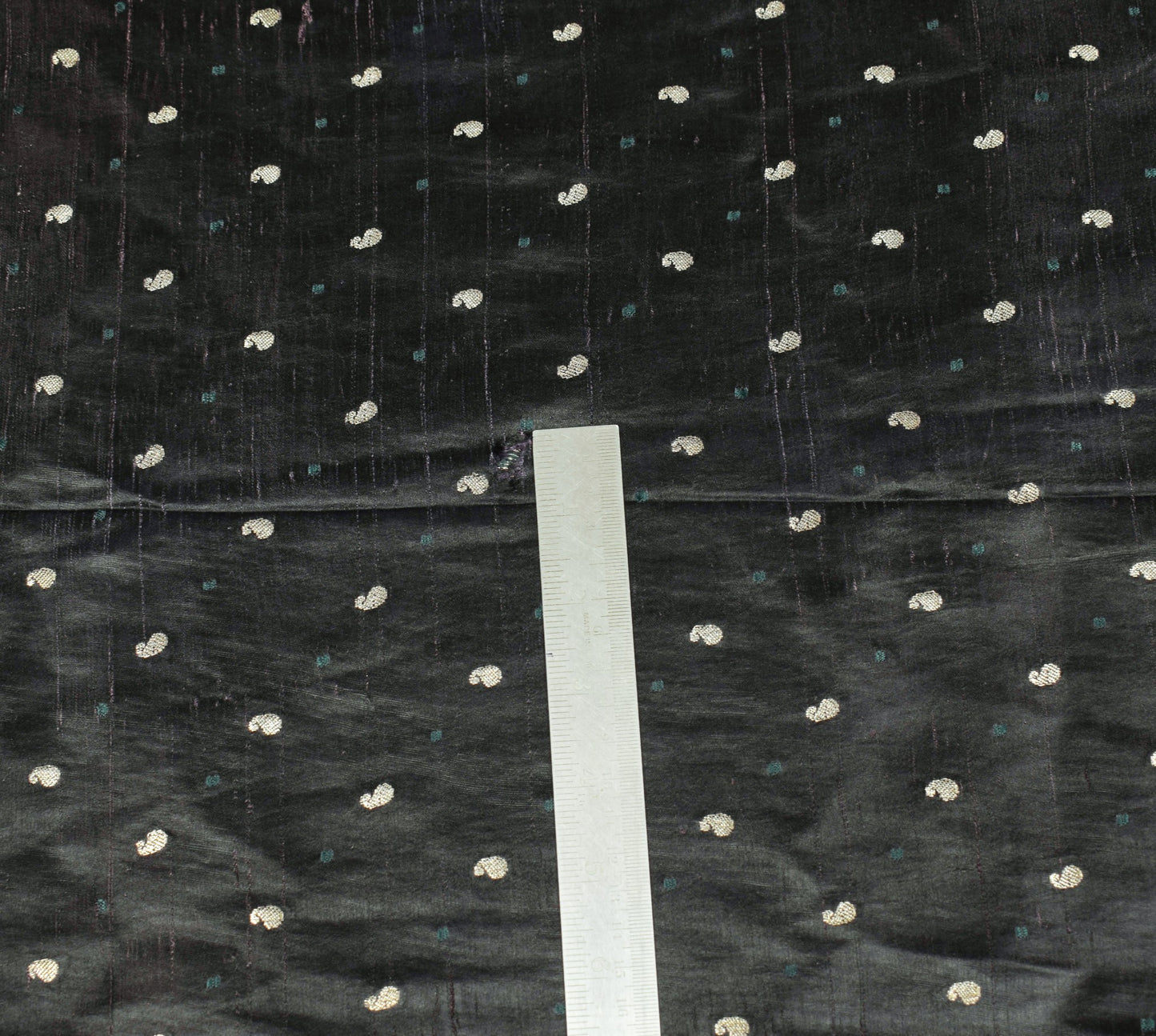 Sushila Vintage Heavy Saree Pure Satin Silk Banarasi Brocade Woven Sari Fabric