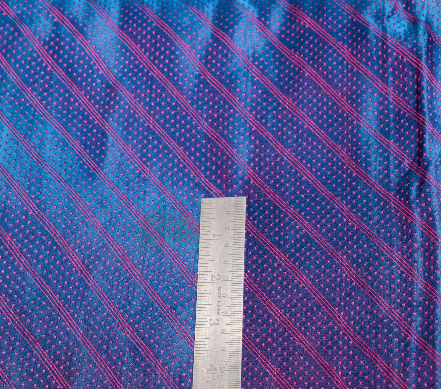 Sushila Vintage Banarasi Handloom Saree Pure Satin Silk Dual Tone Sari Fabric