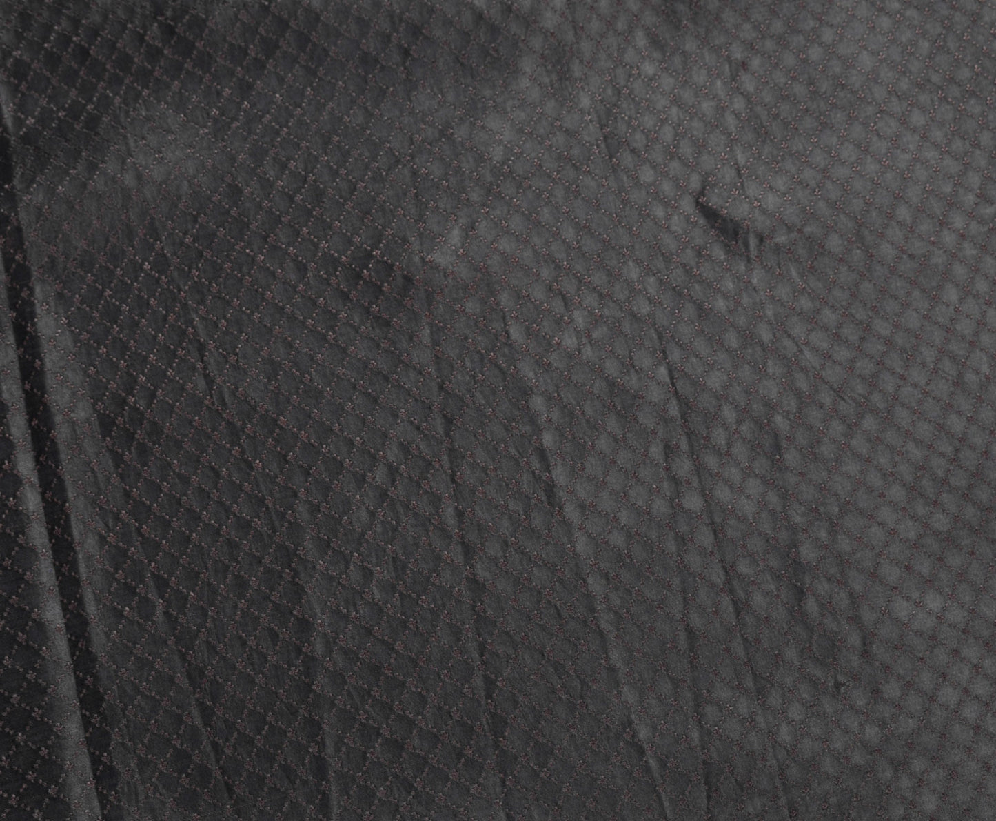 Sushila Vintage Black Handloom Saree Pure Satin Silk Banarasi Tanchoi Sari