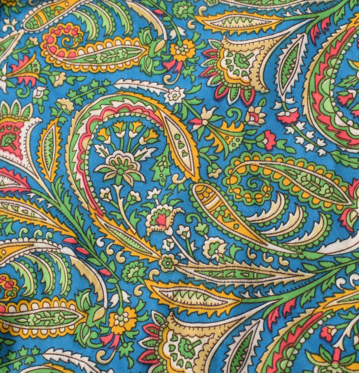Sushila Vintage Halter Neck Midi Dress Boho Floral Flowy Teal Summer Sundress