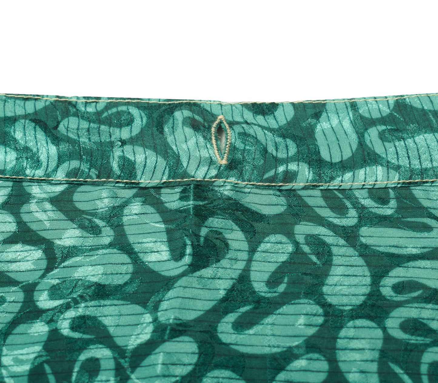 Sushila Vintage Brown Art Silk Saree Magic Wrap Reversible Skirt Beach Dress