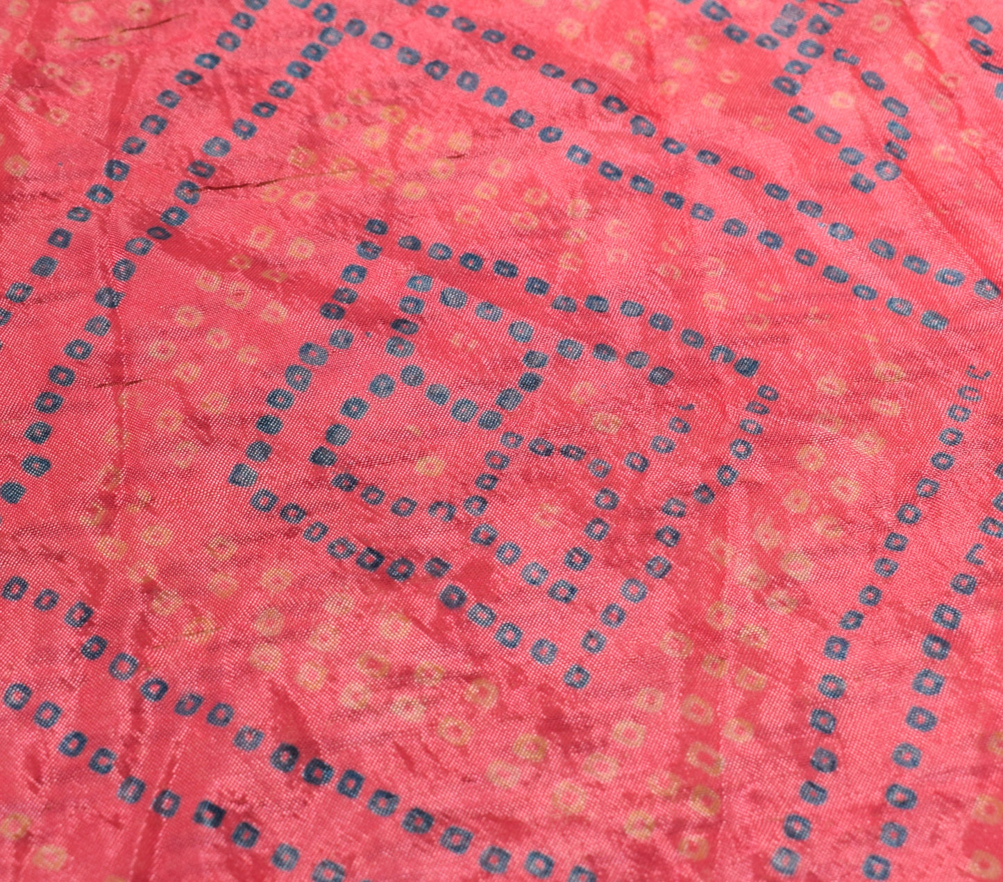 Sushila Vintage Saree Magic Wrap Pink Art Silk Reversible Skirt Beach Dress Boho