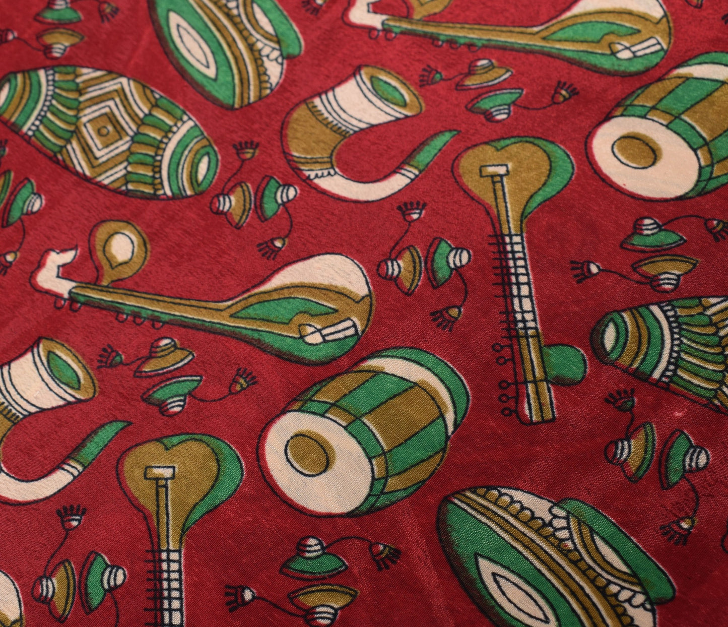 Sushila Vintage Saree Magic Wrap Reversible Skirt Art Silk Beach Dress Maroon
