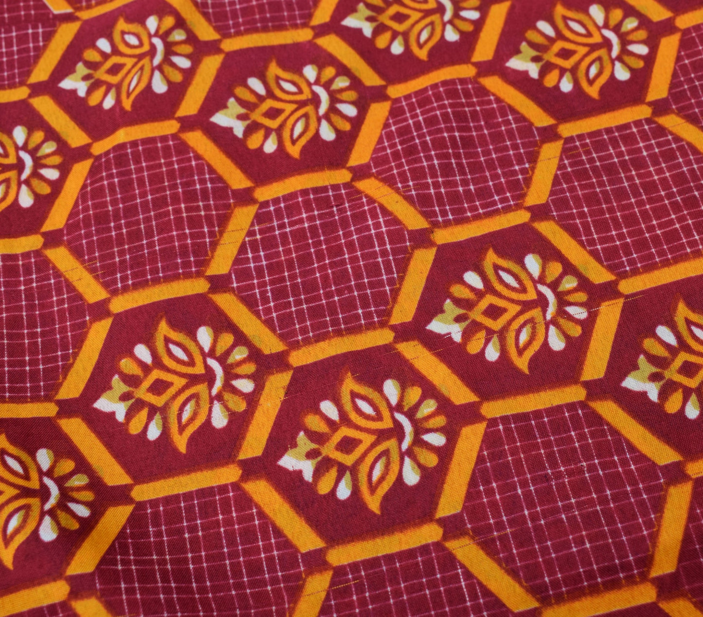 Sushila Vintage Art Silk Saree Magic Wrap Reversible Skirt Floral Beach Dress