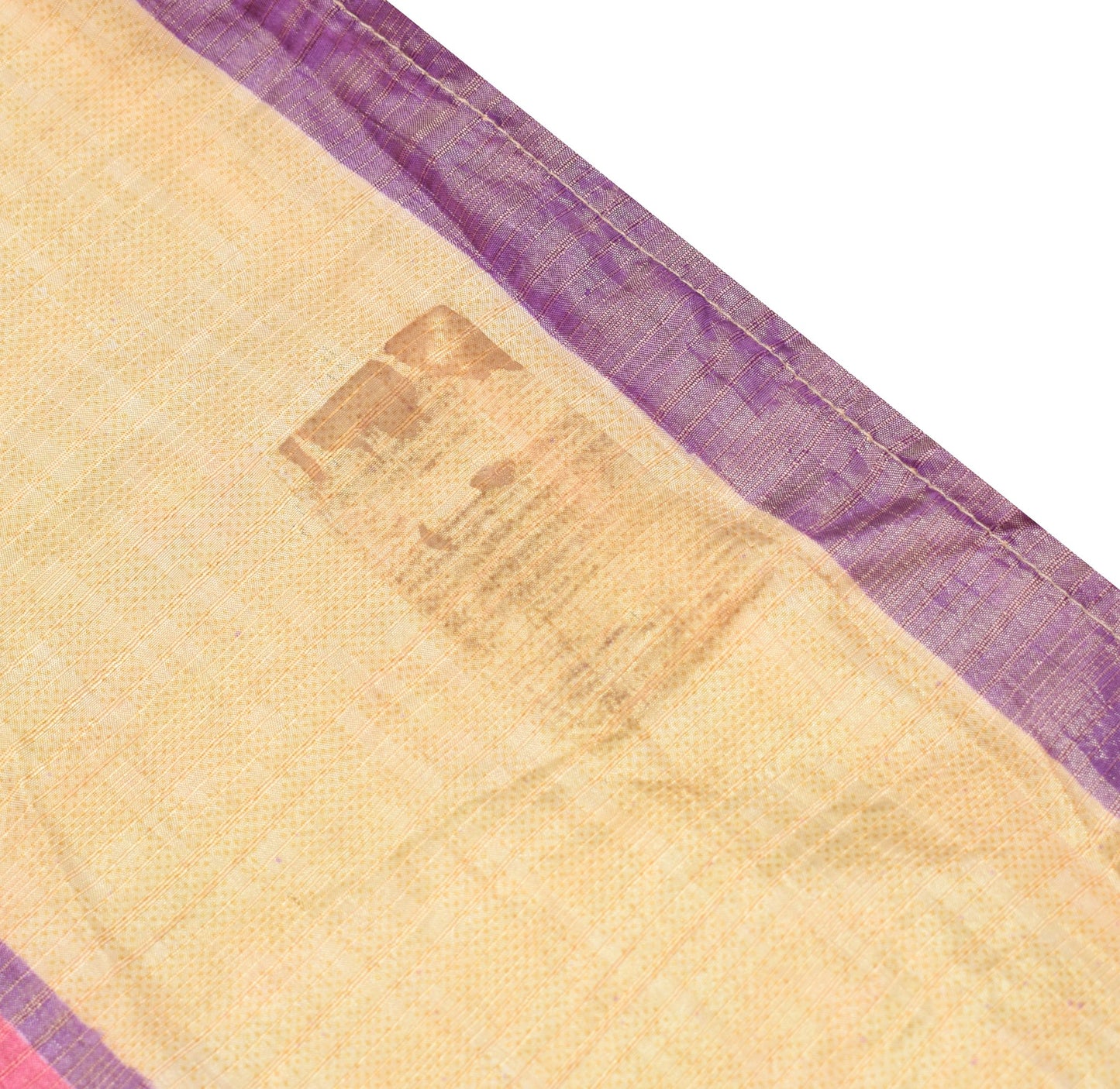 Sushila Vintage Magic Wrap Reversible Skirt Ikat Print Art Silk Saree Beach Dress