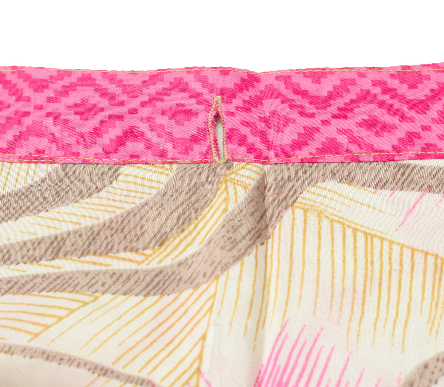Sushila Vintage Art Silk Saree Magic Wrap Reversible Skirt Magenta Beach Dress