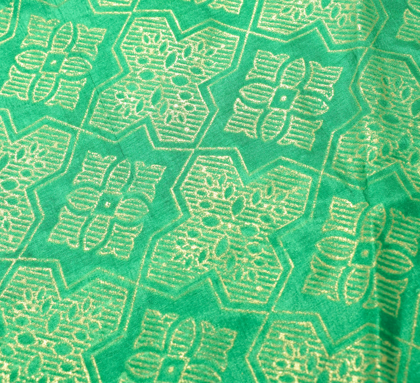 Sushila Vintage Art Silk Saree Magic Wrap Cow Print Reversible Skirt Dress Boho