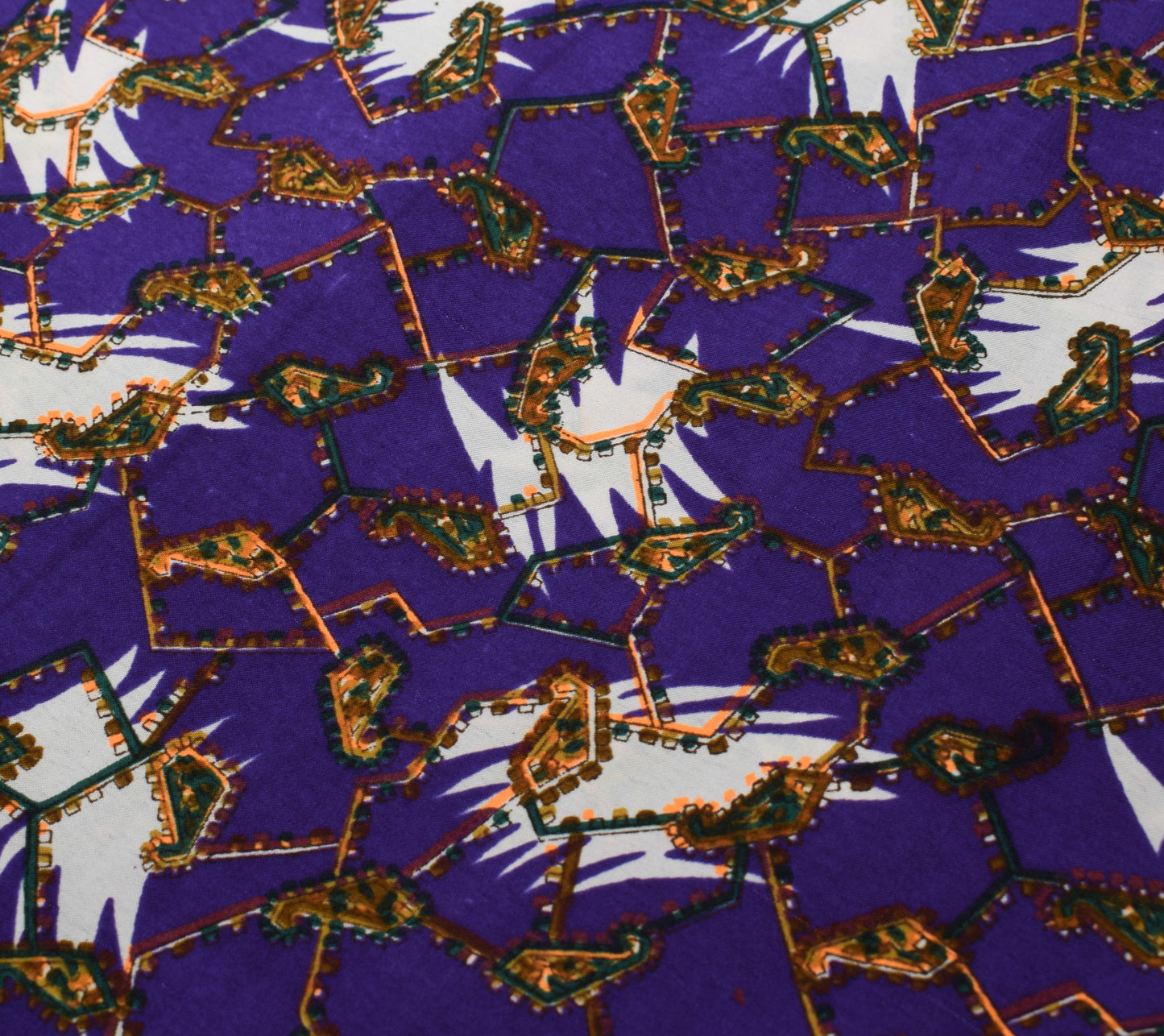 Sushila Vintage Purple Art Silk Saree Magic Wrap Reversible Skirt Beach Dress