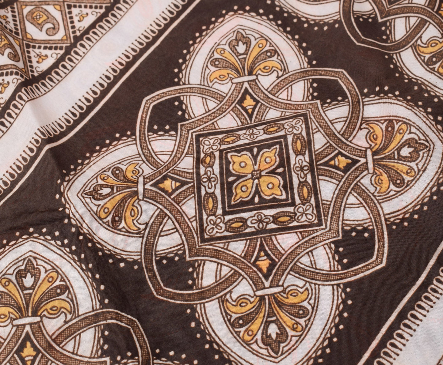 Sushila Vintage Gray Paisley Saree Magic Wrap Reversible Skirt Art Silk Beach Dress