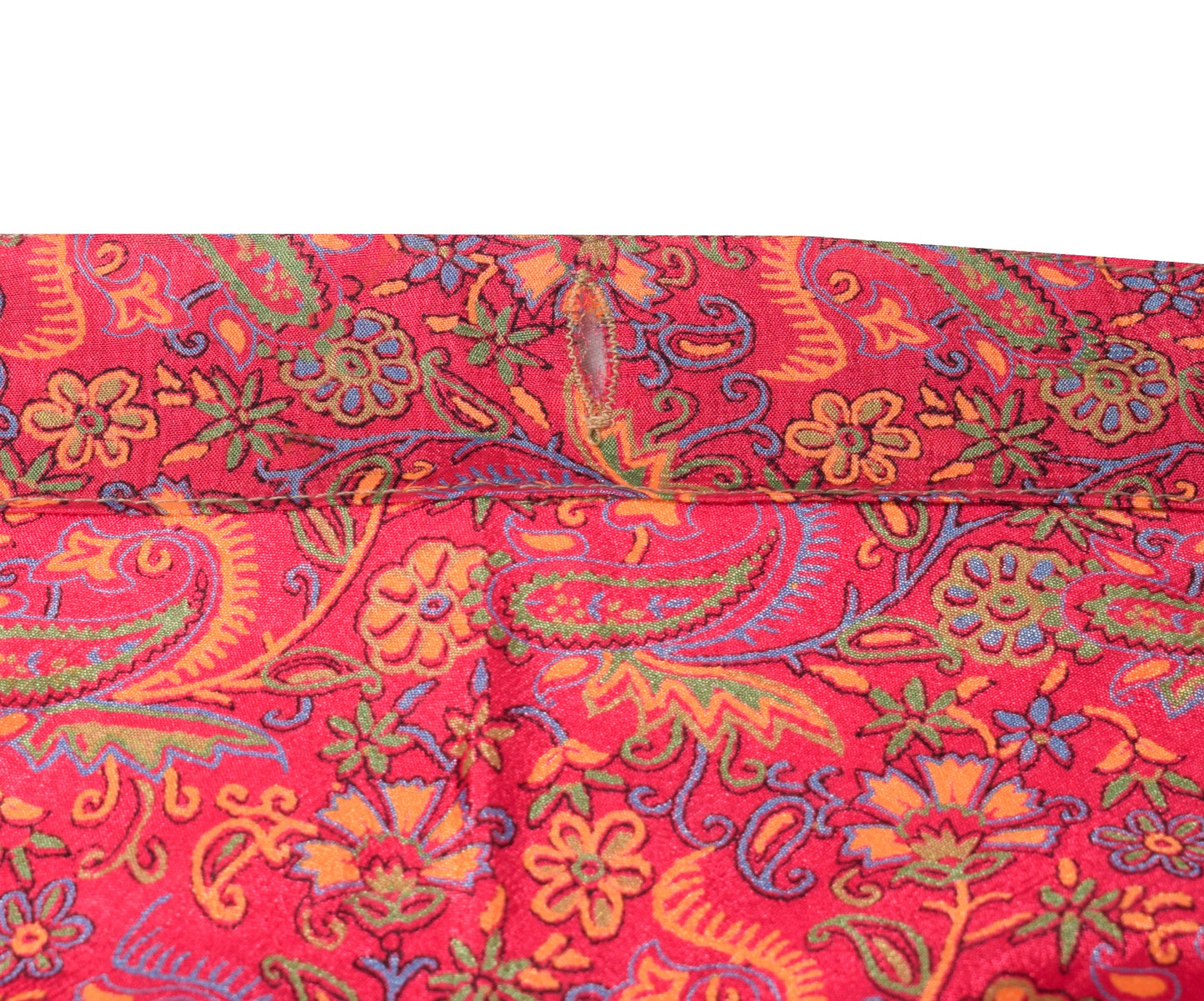 Sushila Vintage ??? Silk Saree Magic Wrap Reversible Skirt Beach Dress Clothing