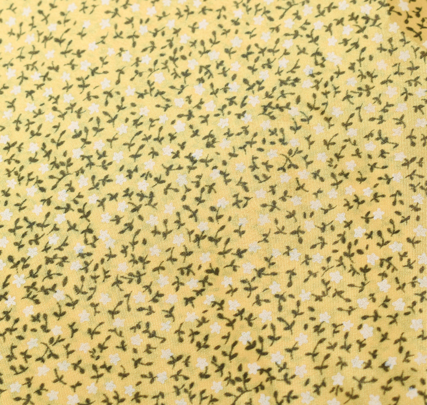 Sushila Vintage Floral Yellow Saree Magic Wrap Reversible Skirt Art Silk BeachDress