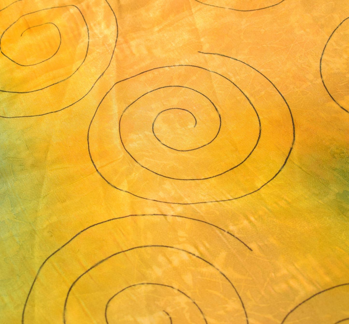 Sushila Vintage 2 Layer Silk Saree Magic Wrap Reversible Skirt Beach Dress Boho