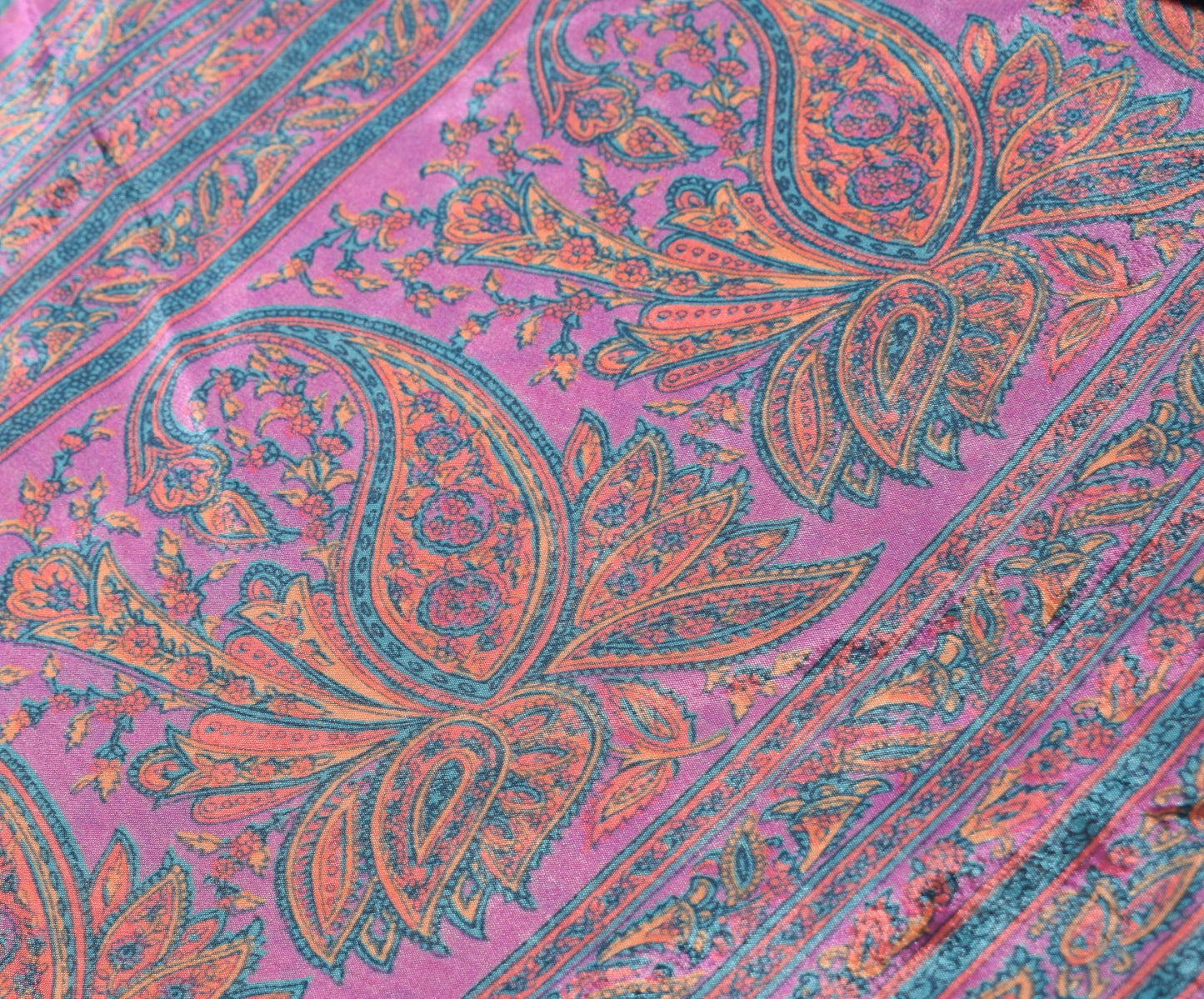 Sushila Vintage Teal Blue Silk Saree Magic Wrap Reversible Skirt Beach Dress